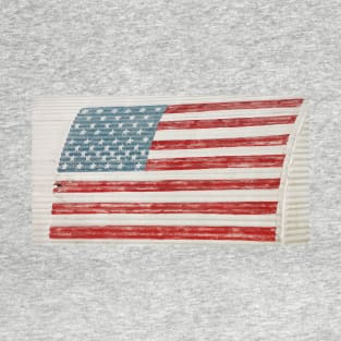 Rustic American Flag T-Shirt